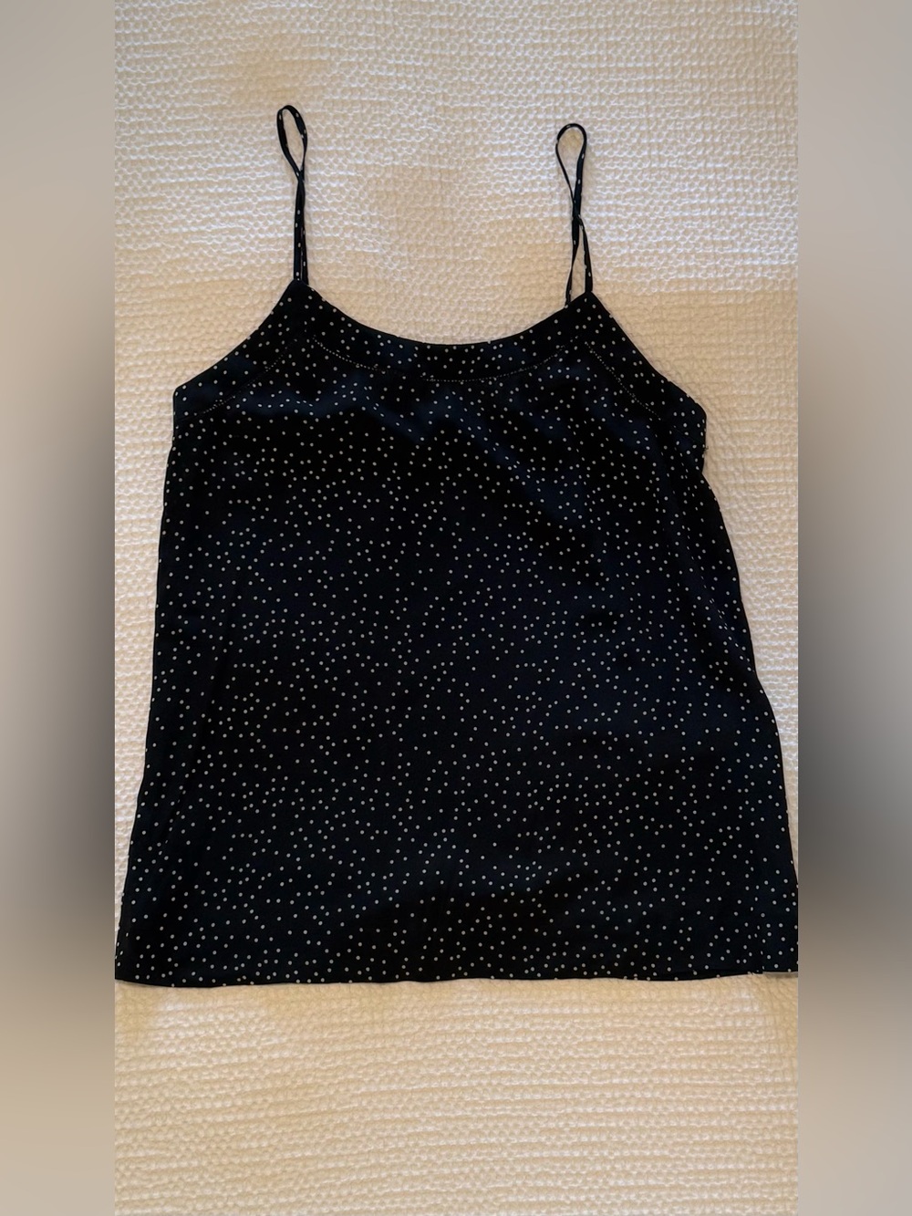 Madewell | Black Polka Dot Cami | Size = S